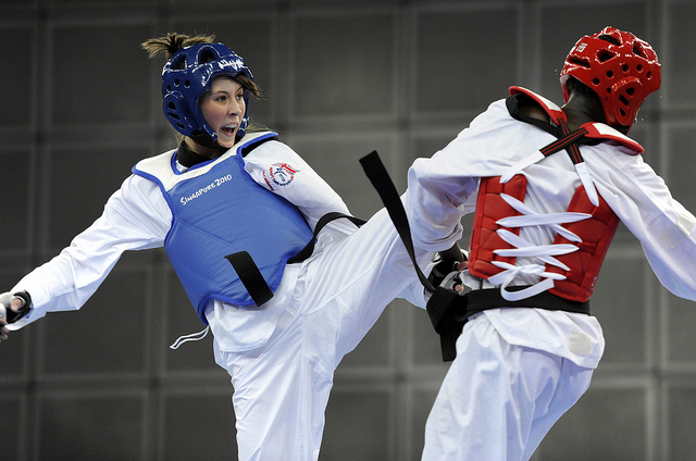 SINGAPORE-2010 YOUTH OLYMPIC GAMES-TAEKWONDO-WOMEN'S -55KG